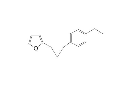 1-(p-Ethylphenyl)-2-(2'-furyl)cyclopropane