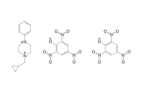 1-(CYCLOPROPYLMETHYL)-4-PHENYLPIPERAZINE, PICRATE (1:2)