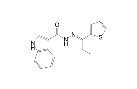 N'-[(E)-1-(2-thienyl)propylidene]-1H-indole-3-carbohydrazide