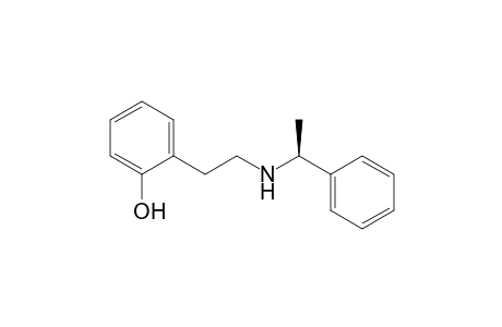 2-[2-(1S)-.alpha.-Phenylethylamino)ethyl]phenol