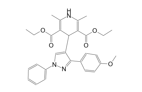 3,5-pyridinedicarboxylic acid, 1,4-dihydro-4-[3-(4-methoxyphenyl)-1-phenyl-1H-pyrazol-4-yl]-2,6-dimethyl-, diethyl ester