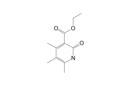3-ETHOXYCARBONYL-4,5,6-TRIMETHYL-2(1H)-PYRIDONE