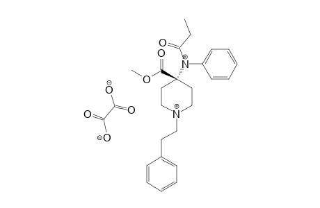 METHYL-4-[N-(1-OXOPROPYL)-N-PHENYLAMINO]-1-(2-PHENYLETHYL)-4-PIPERIDINECARBOXYLATE-OXALATE-SALT;CARFENTANIL-OXALATE-SALT