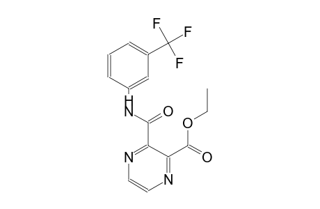 2-Pyrazinecarboxylic acid, 3-[[[3-(trifluoromethyl)phenyl]amino]carbonyl]-, ethyl ester