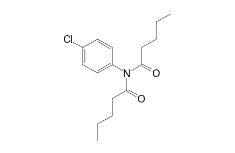 N-(4-Chlorophenyl)-N-pentanoylpentanamide