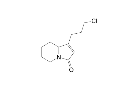 1-(3-Chloranylpropyl)-6,7,8,8a-tetrahydro-5H-indolizin-3-one