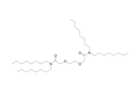 Acetamide, 2,2'-[1,2-ethanediylbis(oxy)]bis[N,N-dioctyl-
