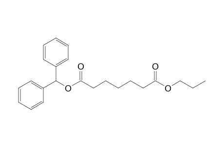 Pimelic acid, diphenylmethyl propyl ester