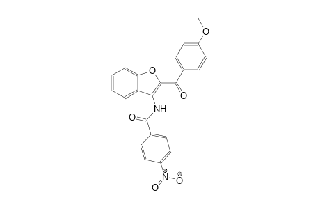N-[2-(4-methoxybenzoyl)-1-benzofuran-3-yl]-4-nitrobenzamide