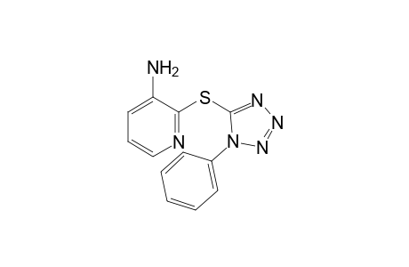3-amino-2-[(1-phenyl-1H-tetrazol-5-yl)thio]pyridine