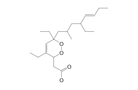 2-[4,6-diethyl-6-[(E)-4-ethyl-2-methyloct-5-enyl]-3H-dioxin-3-yl]acetic acid