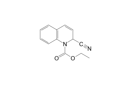 2-cyano-1(2H)-quinolinecarboxylic acid, ethyl ester