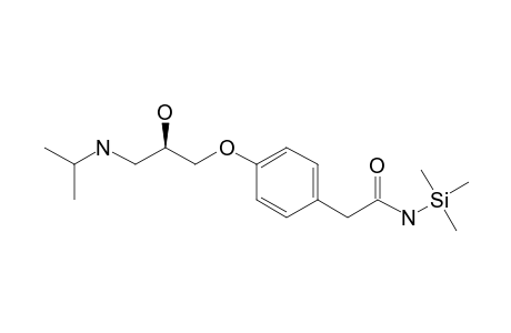 (R)-2-(4-(2-Hydroxy-3-(isopropylamino)propoxy)phenyl)acetamide, tms