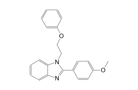 1H-benzimidazole, 2-(4-methoxyphenyl)-1-(2-phenoxyethyl)-