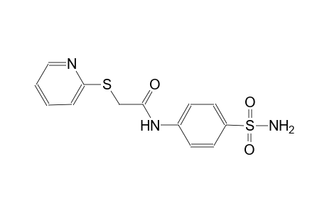 N-[4-(aminosulfonyl)phenyl]-2-(2-pyridinylsulfanyl)acetamide