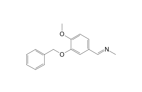 N-methyl-3-(benzyloxy)-4-methoxybenzaldimine