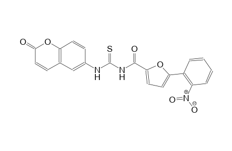N-[5-(2-nitrophenyl)-2-furoyl]-N'-(2-oxo-2H-chromen-6-yl)thiourea