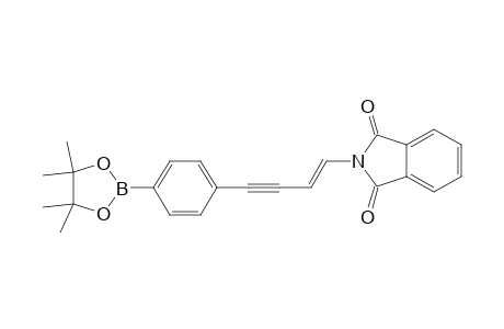 (E)-2-(4-(4-(4,4,5,5-Tetramethyl-1,3,2-dioxaborolan-2-yl)-phenyl)but-1-en-3-yn-1-yl)isoindoline-1,3-dione