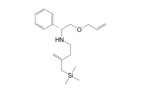 N-[2-(Alloxy)-1-phenylethyl]-3-(trimethylsilylmethyl)-3-butenamine