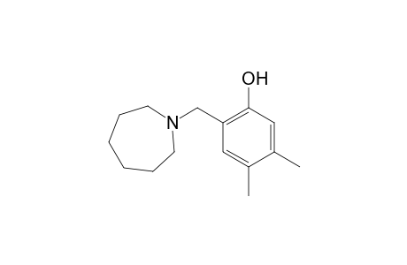 2-(hexahydro-1H-azepin-1-ylmethyl)-4,5-dimethylphenol