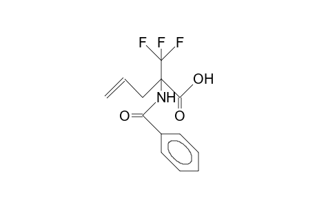 2-Benzoylamino-2-trifluoromethyl-pent-4-enoic acid