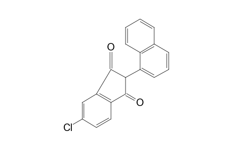 5-CHLORO-2-(1-NAPHTHYL)-1,3-INDANDIONE