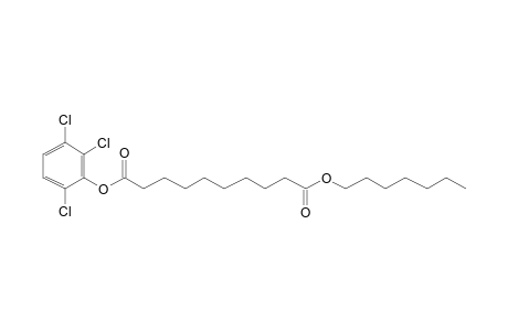 Sebacic acid, heptyl 2,3,6-trichlorophenyl ester