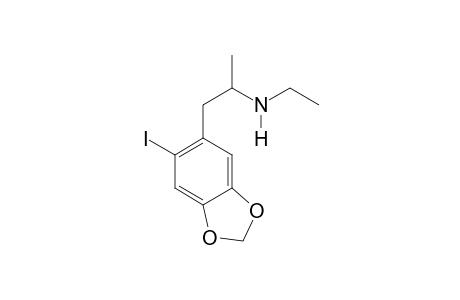 N-Ethyl-1-(2-iodo-4,5-methylenedioxyphenyl)propan-2-amine