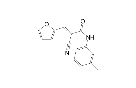 2-propenamide, 2-cyano-3-(2-furanyl)-N-(3-methylphenyl)-, (2E)-