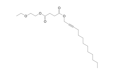 Succinic acid, tridec-2-yn-1-yl 2-ethoxyethyl ester