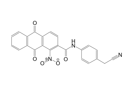 N-[4-(cyanomethyl)phenyl]-1-nitro-9,10-dioxo-9,10-dihydro-2-anthracenecarboxamide