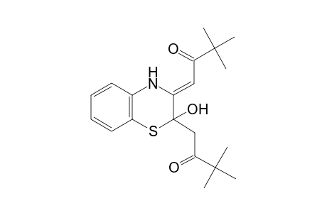 1-[2-(3,3-Dimethyl-2-oxo-butyl)-2-hydroxy-4H-benzo[1,4]thiazin-3-ylidene]-3,3-dimethyl-butan-2-one