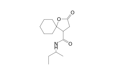 1-oxaspiro[4.5]decane-4-carboxamide, N-(1-methylpropyl)-2-oxo-