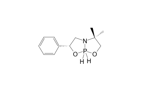 6,6-Dimethyl-3-phenyl-2,8-dioxa-5-aza-1-phospha(V)bicyclo(3.3.0)octane