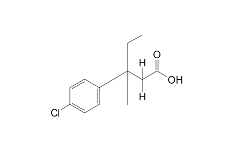 3-(p-chlorophenyl)-3-methylvaleric acid