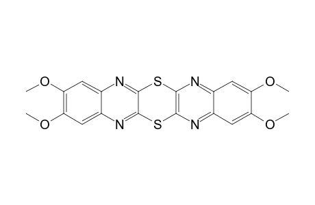 2,3,9,10-Tetramethoxy-6,13-dithia-5,7,12,14-tetraazapentacene