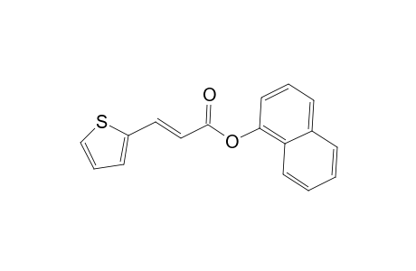 1-Naphthyl (2E)-3-(2-thienyl)-2-propenoate