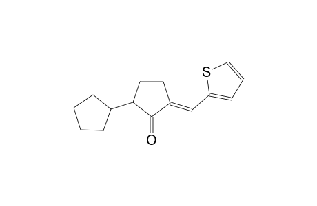 (E)-3-(thiophen-2-ylmethylene)-[1,1'-bi(cyclopentan)]-2-one