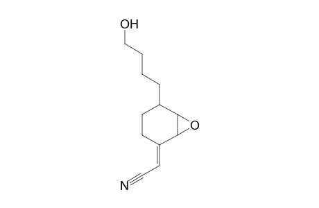 (E)-[5-(4'-Hydroxybutyl)-7-oxabicyclo[4.1.0]hept-2-ylidene]acetonitrile