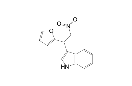3-(1-(Furan-2-yl)-2-nitroethyl)-1H-indole