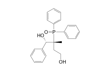 1,4-Butanediol, 2-(diphenylphosphinyl)-2-methyl-1-phenyl-, (R*,S*)-