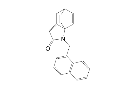 2-(1-NAPHTHYLMETHYL)-2-AZATRICYCLO-[5.2.2.0(1,5)]-UNDECA-4,8,10-TRIEN-3-ONE