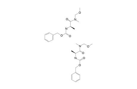 N(2)-[(BENZYLOXY)-CARBONYL]-N(1)-(METHOXYMETHYL)-N(1)-METHYL-L-ALANINAMIDE