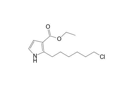 Ethyl 2-(6-chlorohexyl)-1H-pyrrol-3-carboxylate