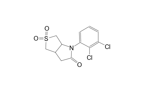 1H-thieno[3,4-b]pyrrol-2(3H)-one, 1-(2,3-dichlorophenyl)tetrahydro-, 5,5-dioxide