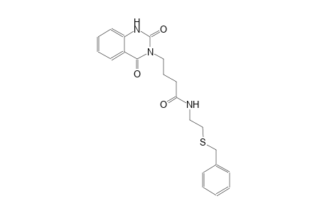 N-[2-(benzylsulfanyl)ethyl]-4-(2,4-dioxo-1,4-dihydro-3(2H)-quinazolinyl)butanamide