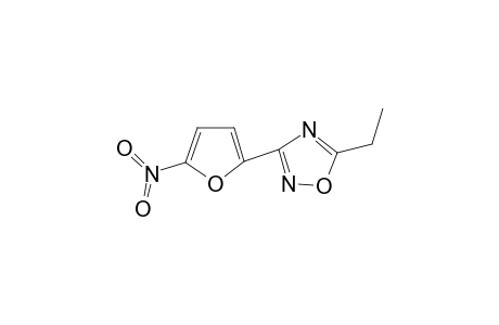 5-Ethyl-3-(5-nitro-furan-2-yl)-[1,2,4]oxadiazole