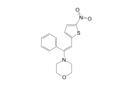 4-[(E)-2-(5-nitro-2-thienyl)-1-phenyl-vinyl]morpholine