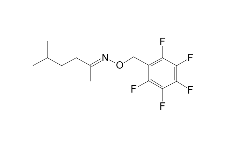 5-Methyl-2-hexanone oxime, o-[(pentafluorophenyl)methyl]-