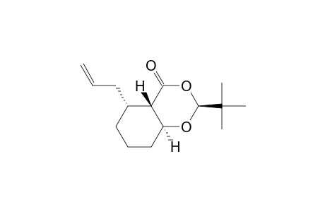 4H-1,3-Benzodioxin-4-one, 2-(1,1-dimethylethyl)hexahydro-5-(2-propenyl)-, [2S-(2.alpha.,4a.alpha.,5.beta.,8a.beta.)]-